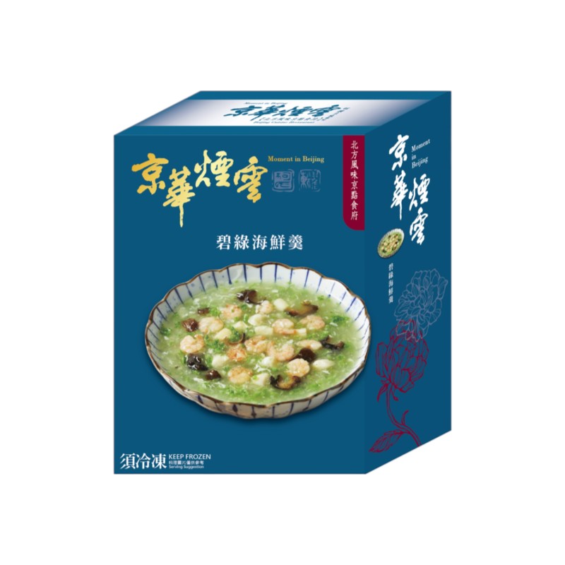 京華煙雲 碧綠海鮮羹900g(冷凍), , large