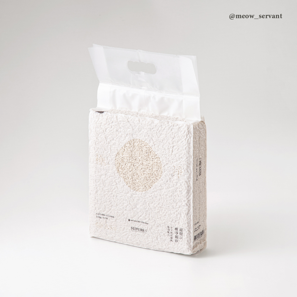 [Fore Wind]Meow-Servant SUPURE！Cat Tofu Litter 1.5mm x 3bags, , large