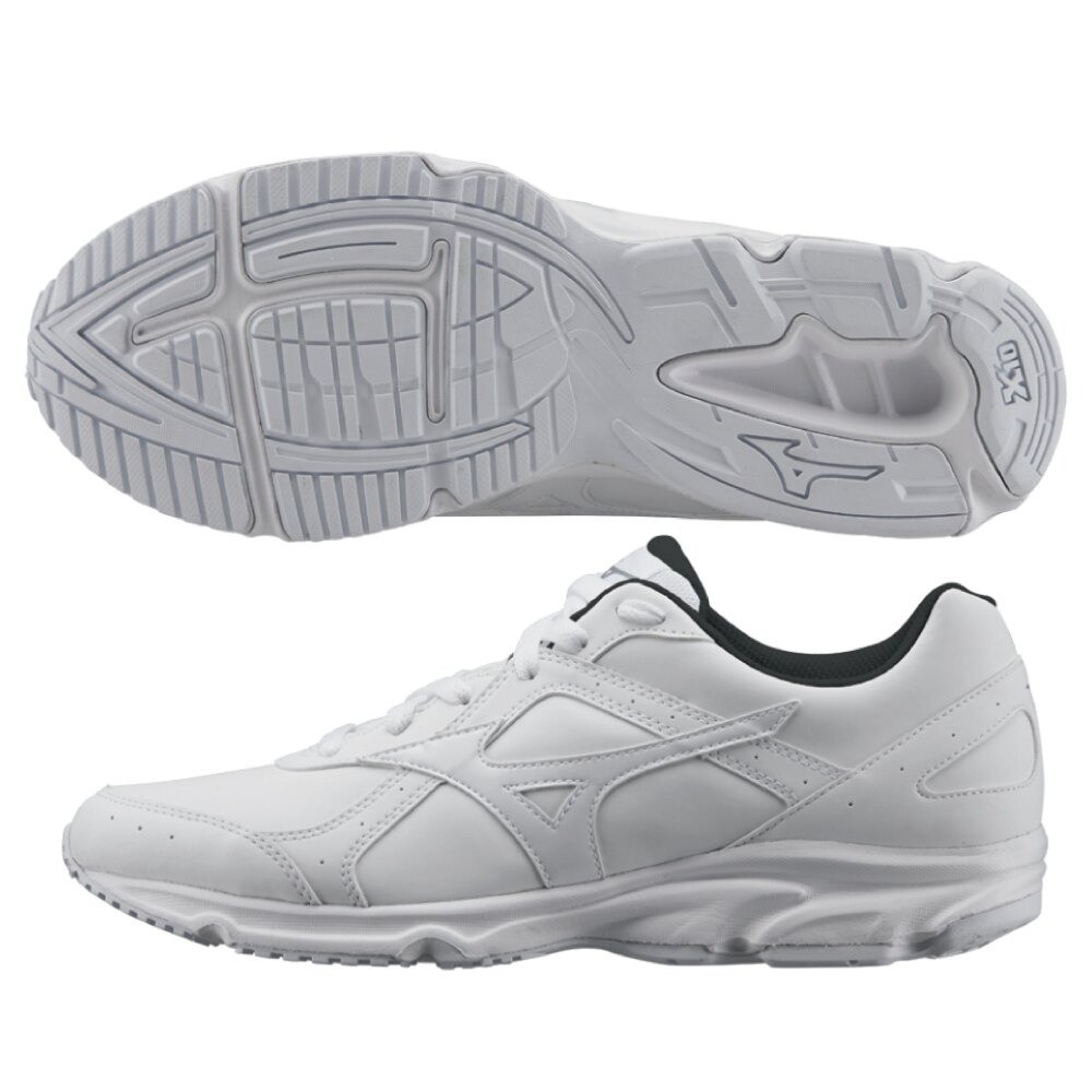 [秉宸] MIZUNO TRAINING 男女款網球鞋  休閒網球 休閒鞋 白 G1GC180901 22FW, , large