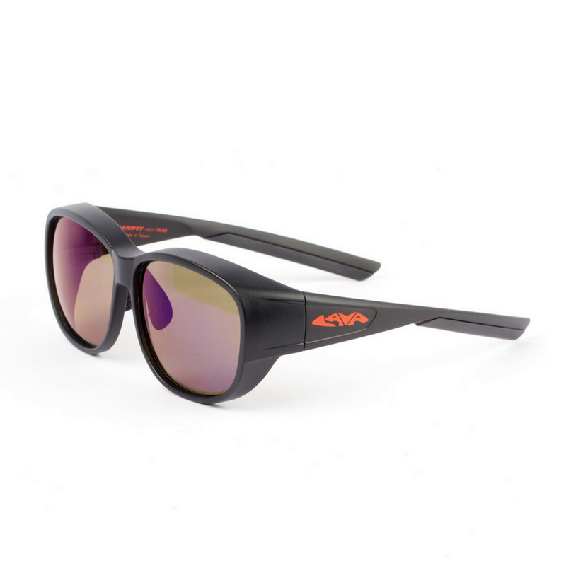 7067-XL-Polarized Melanin-Fit-over wraparound glasses, , large
