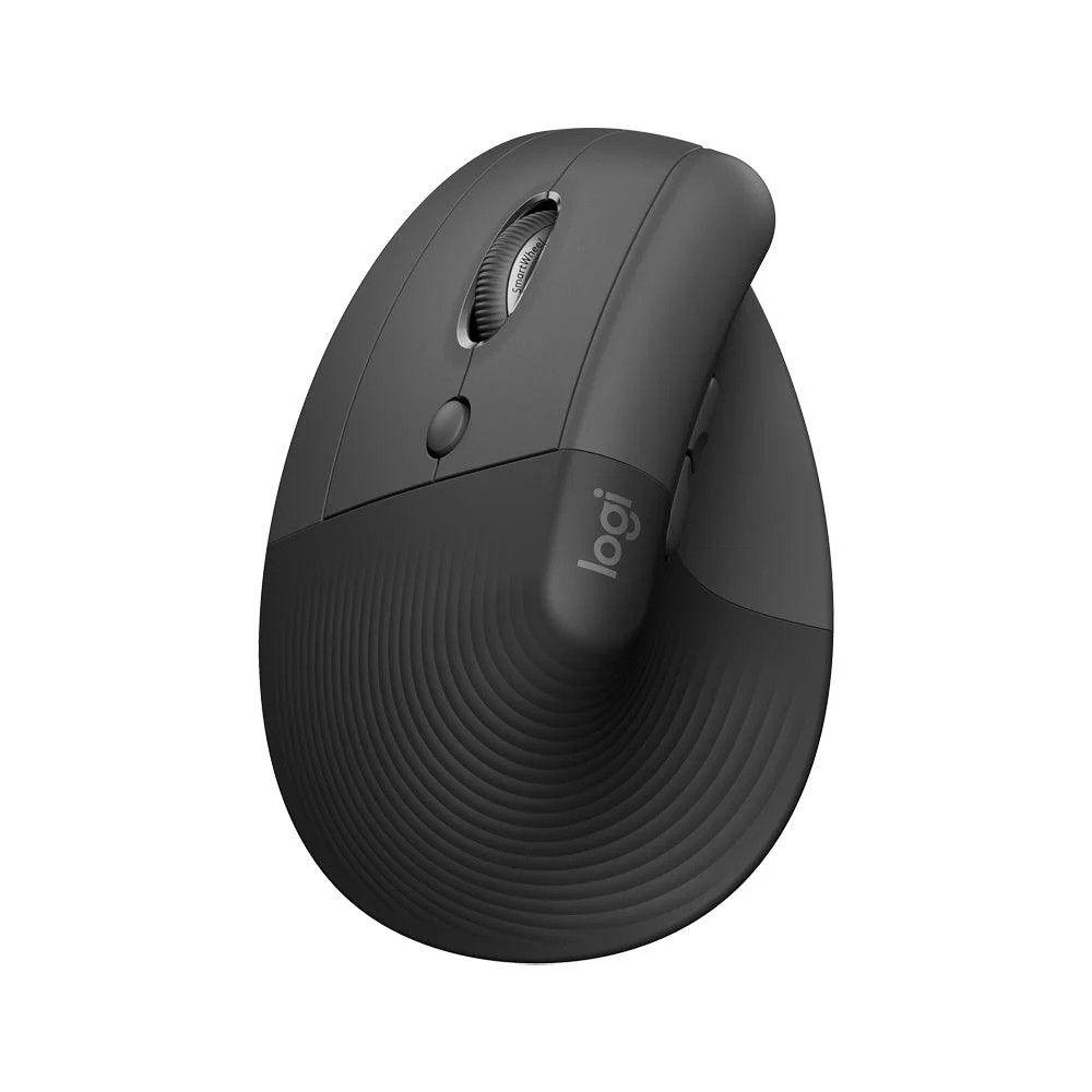 【 Logitech 羅技 】LIFT 石墨灰『左手版』 人體工學 垂直滑鼠, , large