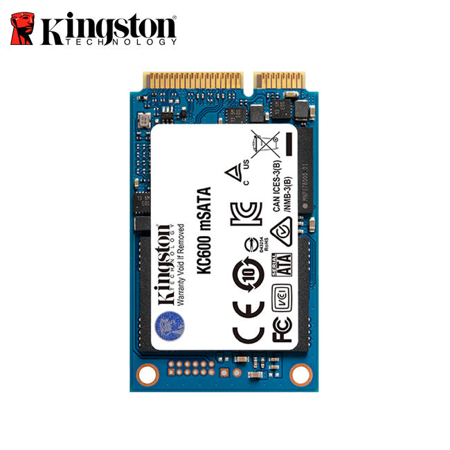 【Kingston】金士頓 2.5吋 SKC600 256G mSATA SSD 固態硬碟 公司貨, , large