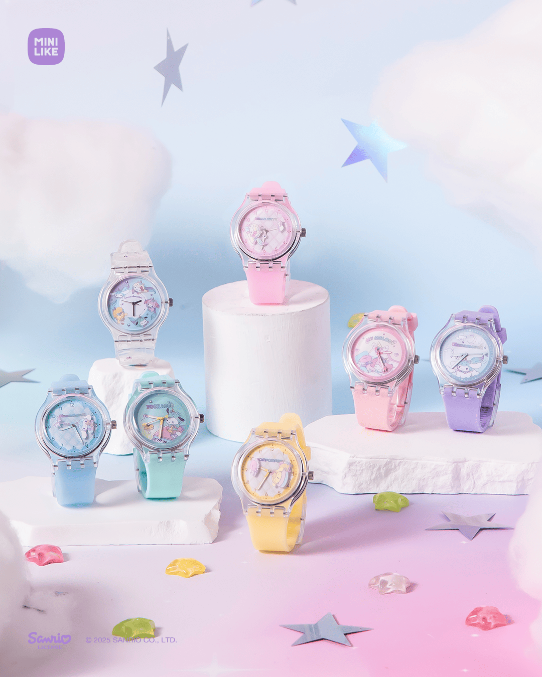 【際洋文化】Sanrio characters星願童話系列手錶, , large