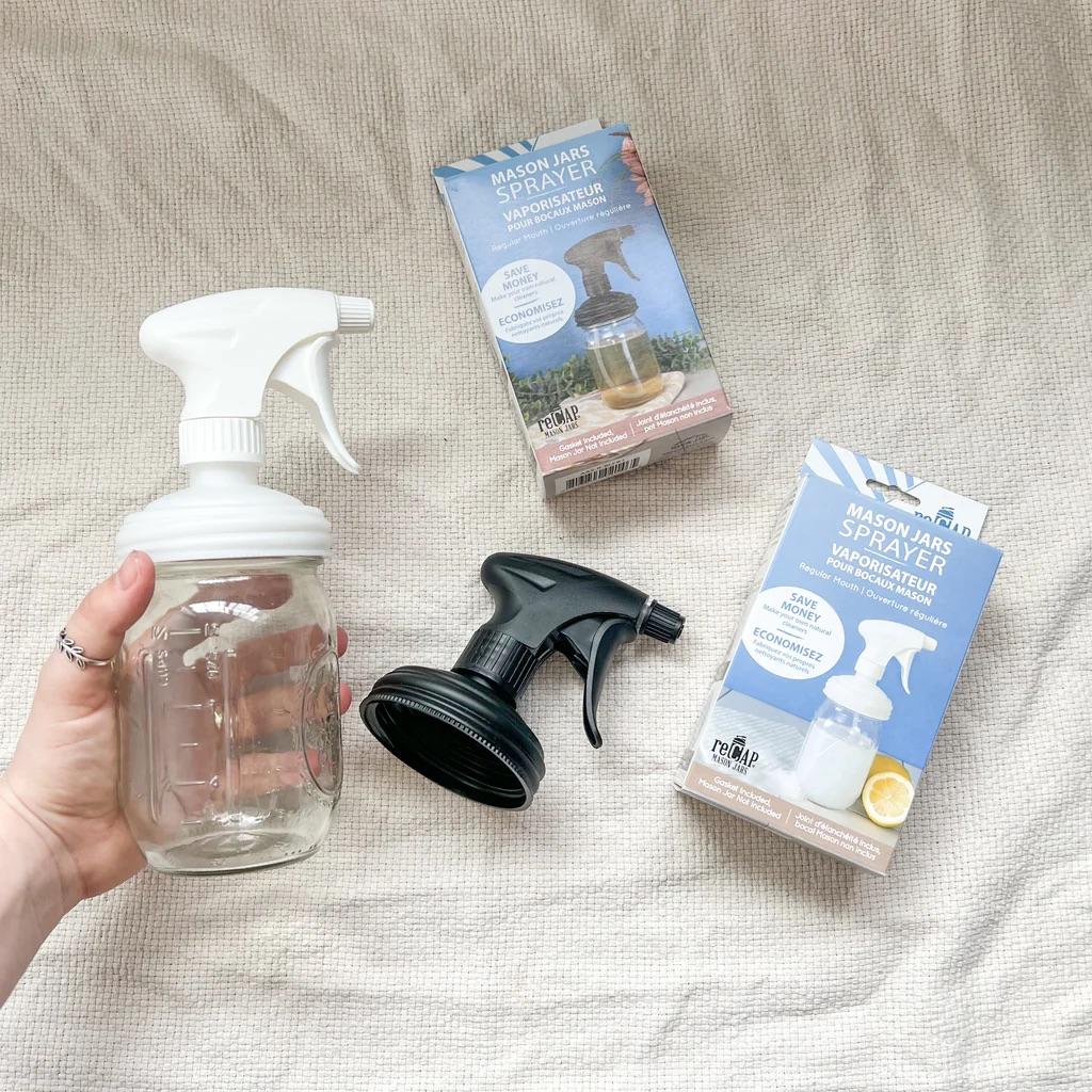 Ball&reg; 32oz/950ml 窄口噴霧瓶蓋組合 reCAP Mason Jars Sprayer 噴霧器/多功能噴瓶/酒精噴霧罐/噴水瓶/按壓噴射/澆花霧狀/清潔劑分裝瓶, , large
