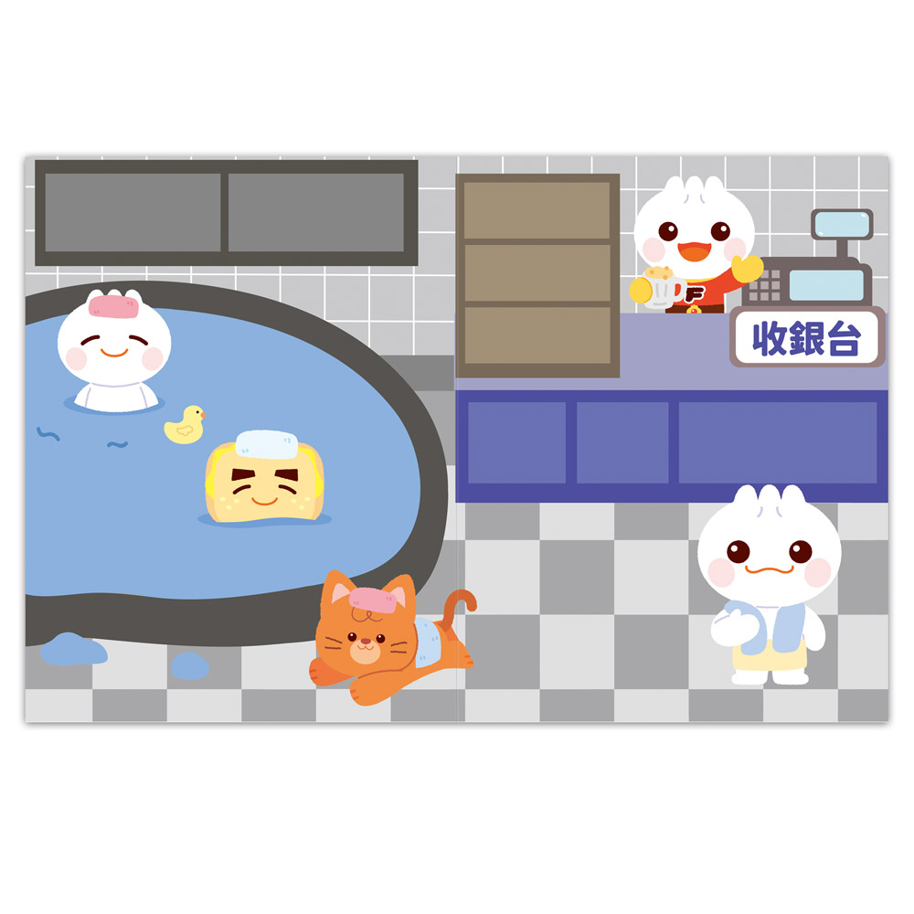 [風車圖書] FOOD超人樂園泡泡貼紙書, , large