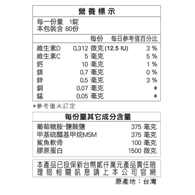 【三多士】保固力Plus錠80錠(4盒組), , large