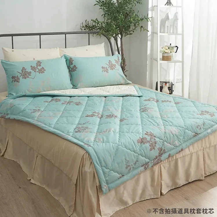 [CINN Far-Infrared] Nano FIR Cooling Quilt &ndash; Mint Green｜Summer Edition｜5 x 6 ft, , large