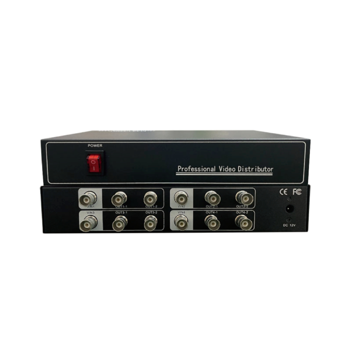昌運監視器 HD-C408SP 同軸 4進8出影像分配器 AHD/CVI TVI/ CVBS, , large