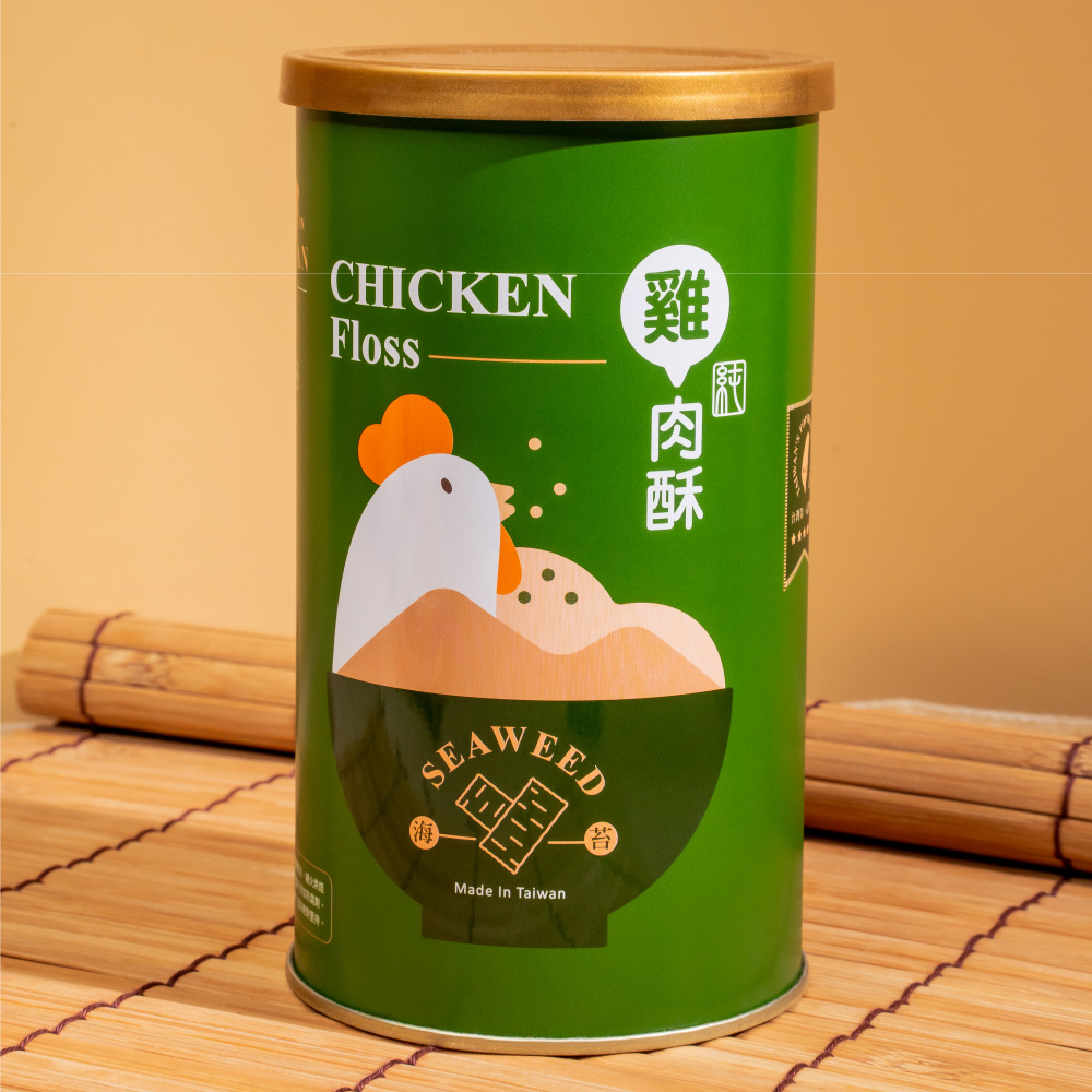 【ThinkFoods】Seaweed Chicken Floss (Plastic Pack), , large