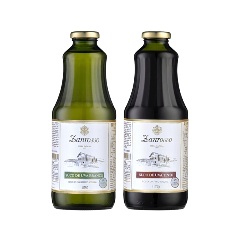 【千歲本舖】巴西Zanrosso贊羅索莊園 紅/白葡萄原汁1000mlx2入組, , large