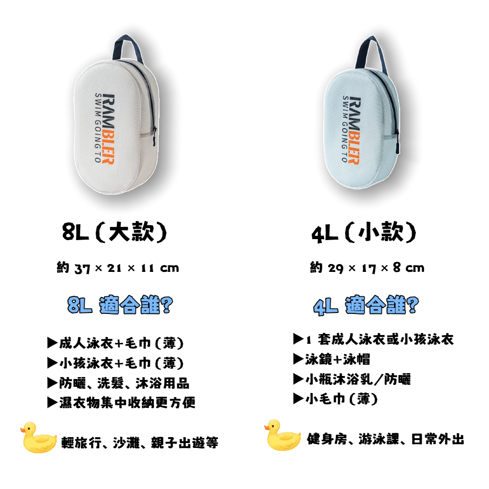 【A&R】美式防水手提化妝盥洗收納包 大款 - 8L, , large