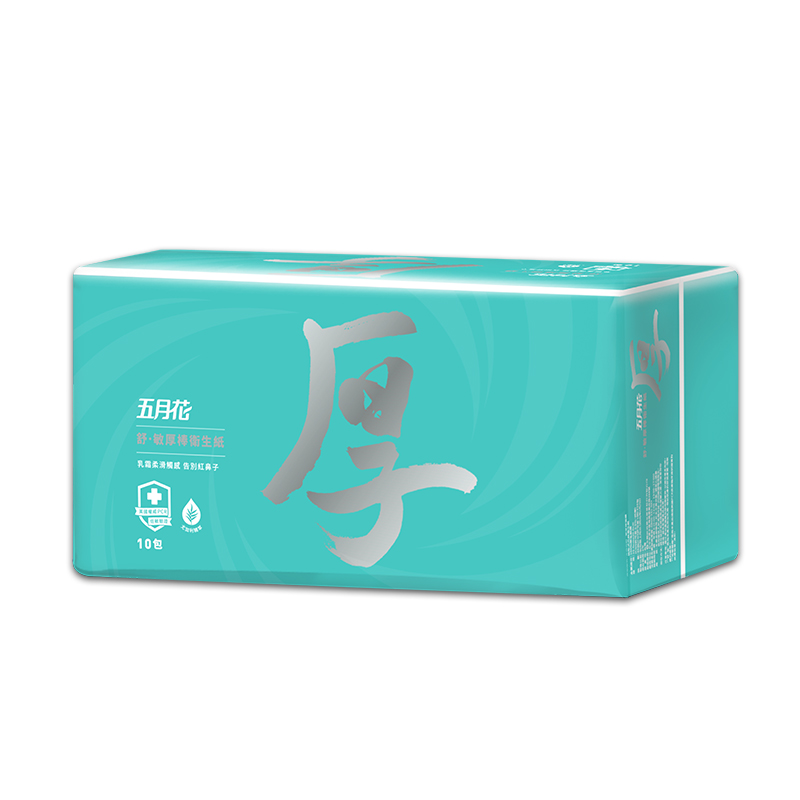 五月花舒敏厚棒抽取式衛生紙FSC 86*10, , large
