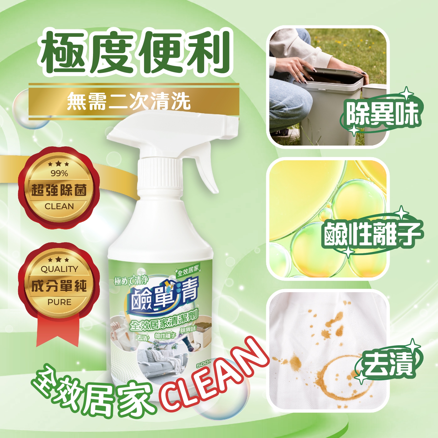 【Z&D】All purpose cleaner, , large