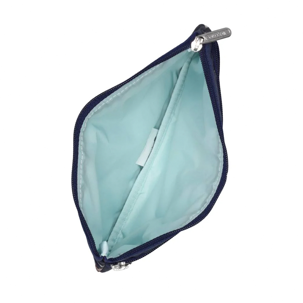Lesportsac 3-Zip Cosmetic 三層拉鍊化妝包 收納包 盥洗包 女包 男包(熱帶度假貓咪), , large