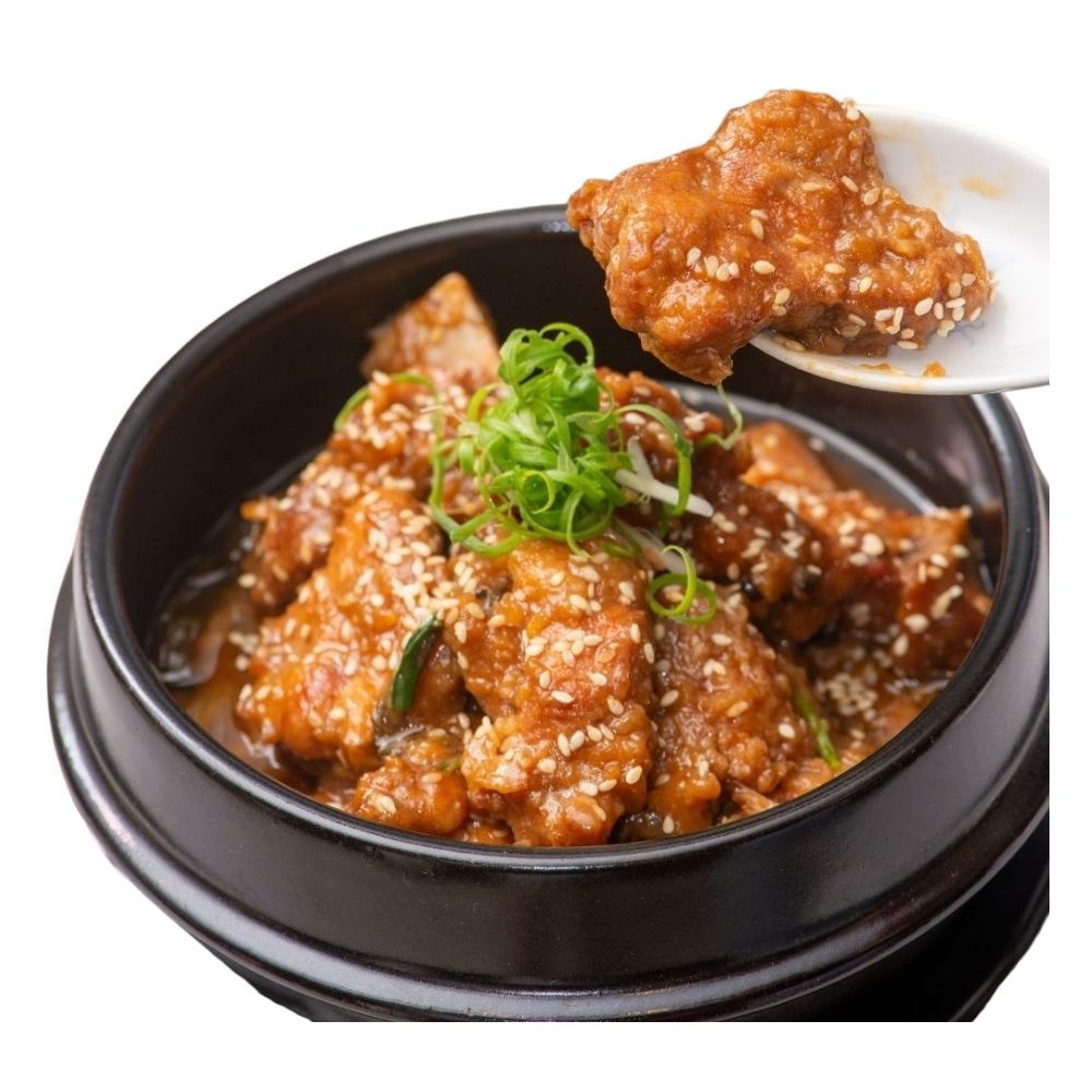 【全國麗園】蔥燒排骨500g 獨享包 厚切排骨 滷排骨 熟食 即食料理 冷凍調理包 料理包 開胃菜 使用國產豬, , large