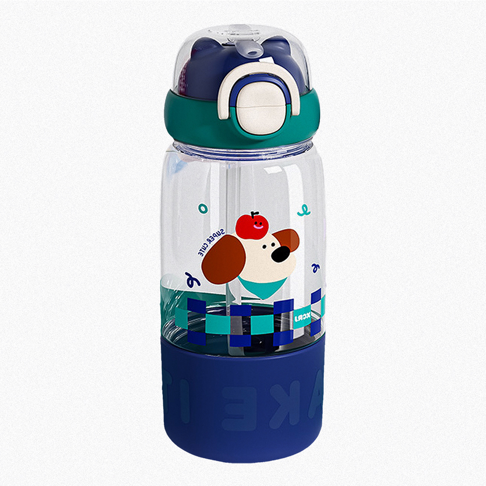 【APEX】大容量一杯三飲兒童水壺 附帶子 700ML, , large