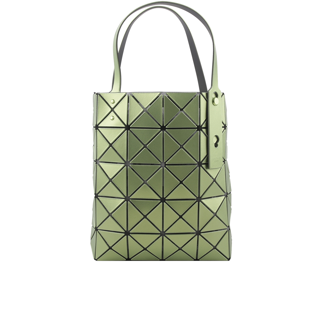 ISSEY MIYAKE BAO BAO LUCENT BOXY 5X4 金屬色手提包/淺綠色, , large