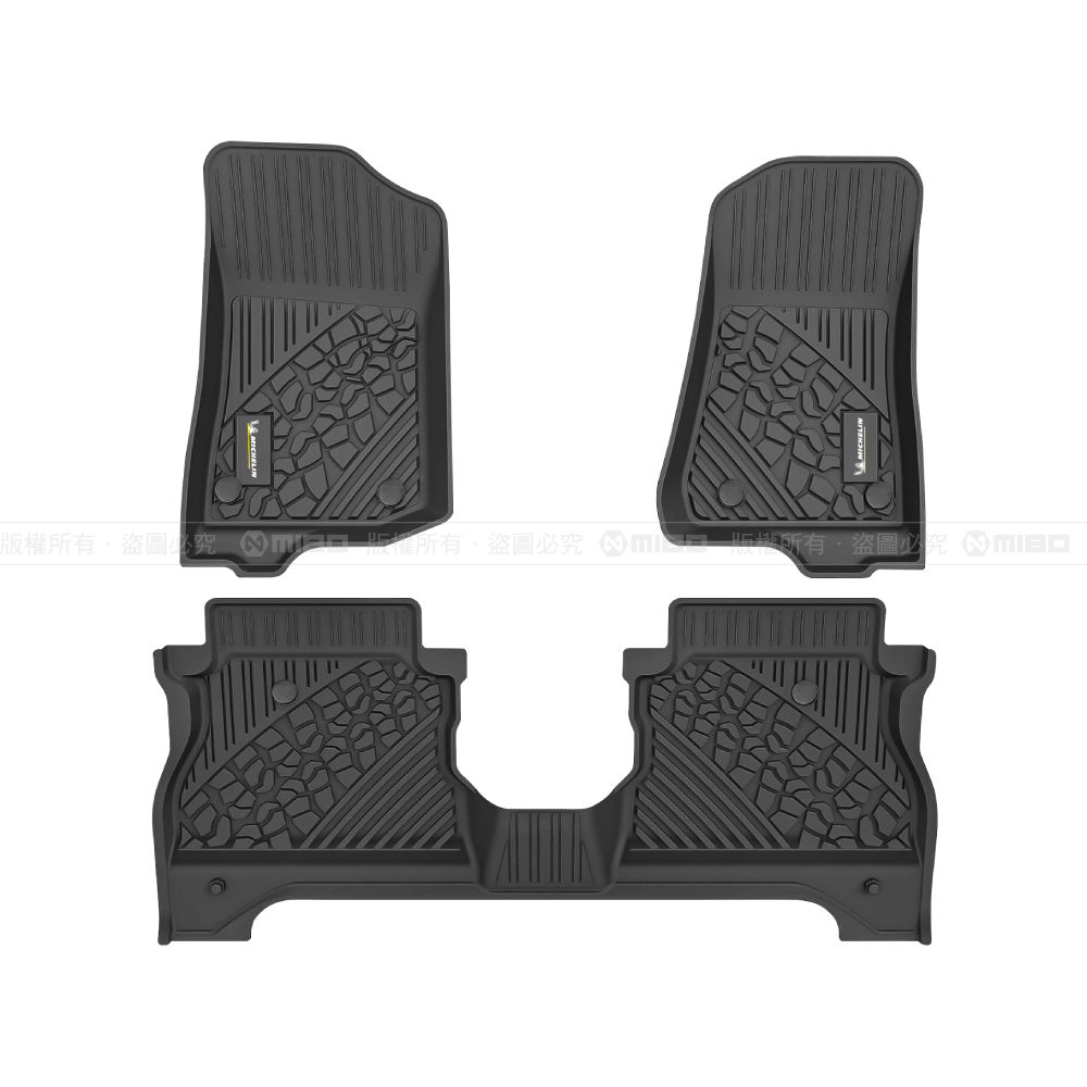 MICHELIN 米其林 吉普 JEEP GLADIATOR  2019- 全包式立體腳踏墊, , large