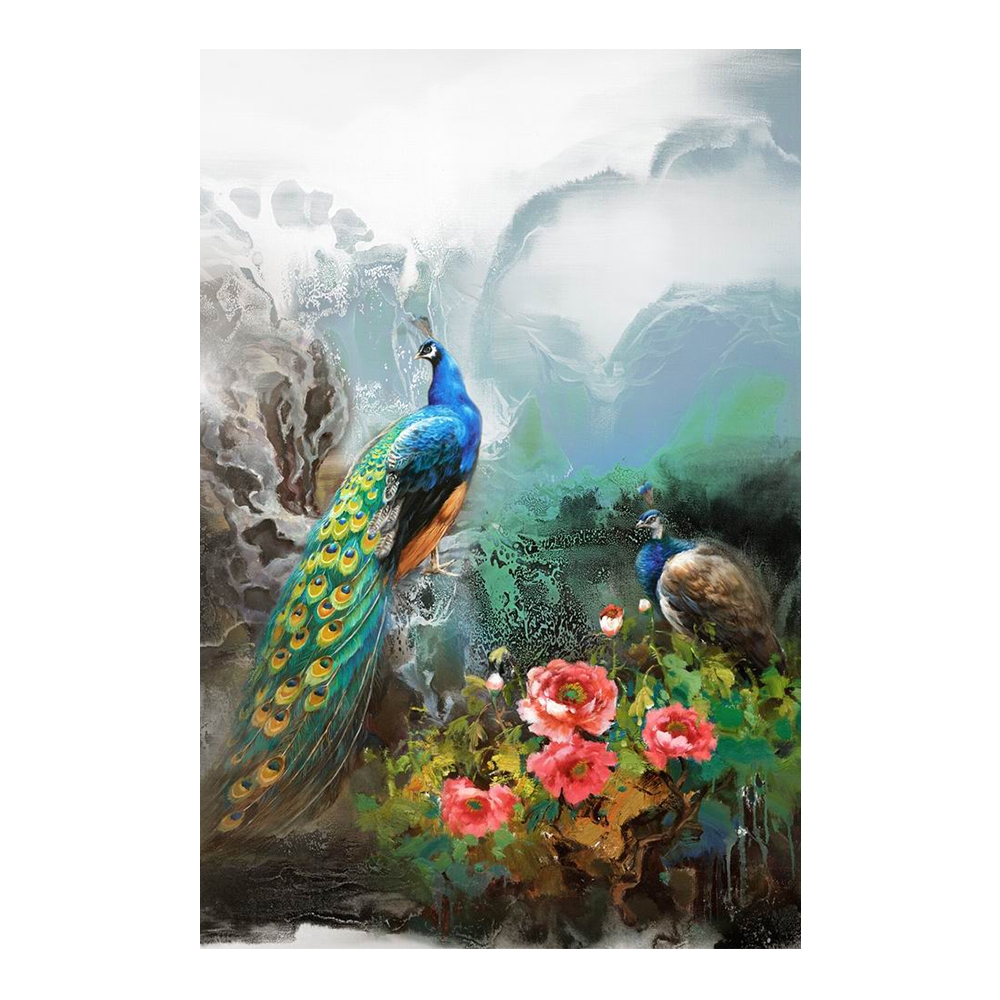 【御畫房】風華絕代 國家一級畫師手繪油畫60&times;90cm(VF-196), , large