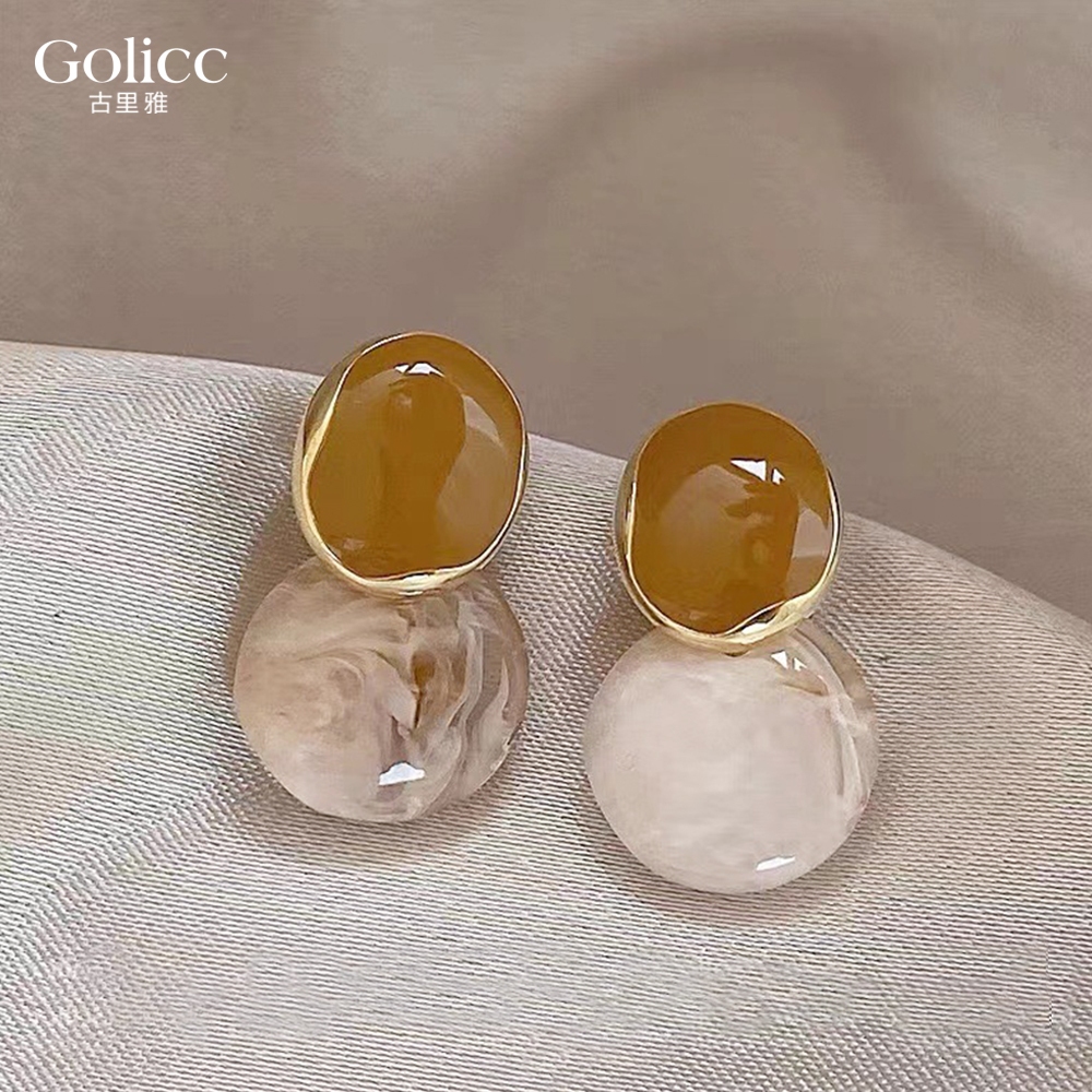 【Gulicc】古莉可 耳環 東大門 復古耳釘, , large