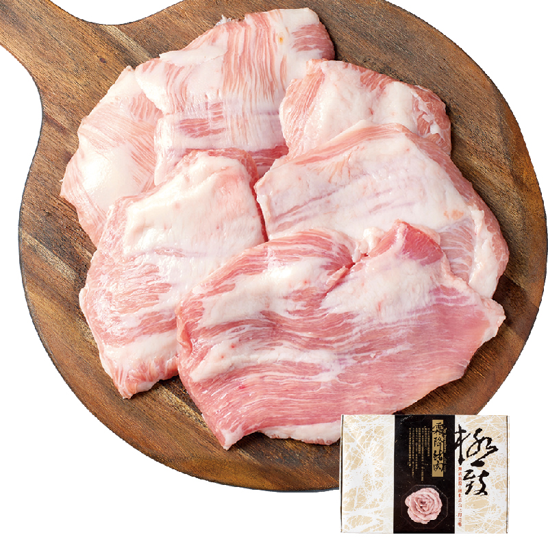 香里食品冷凍台灣霜降豬肉禮盒1kg, , large