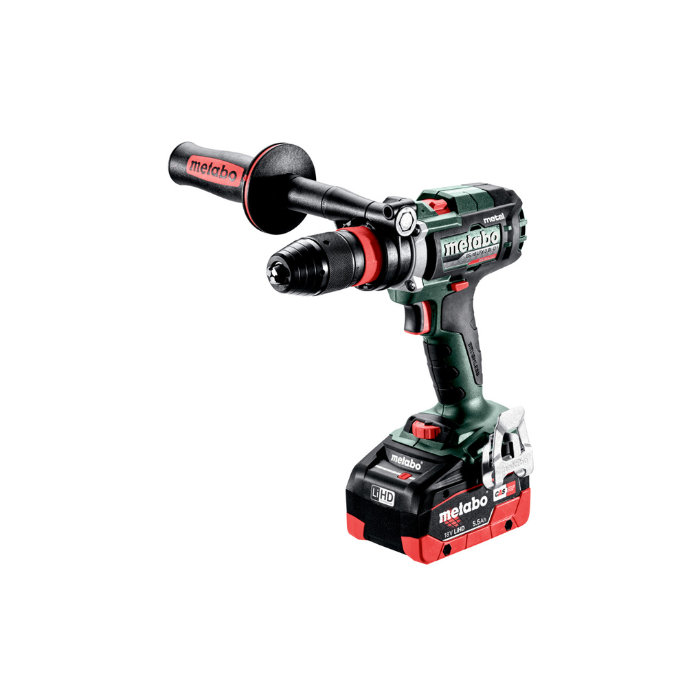 BS 18 LTX-3 BL Q I METAL-18V鋰電德製無刷金屬脈衝三速電鑽-快拆 (空機), , large