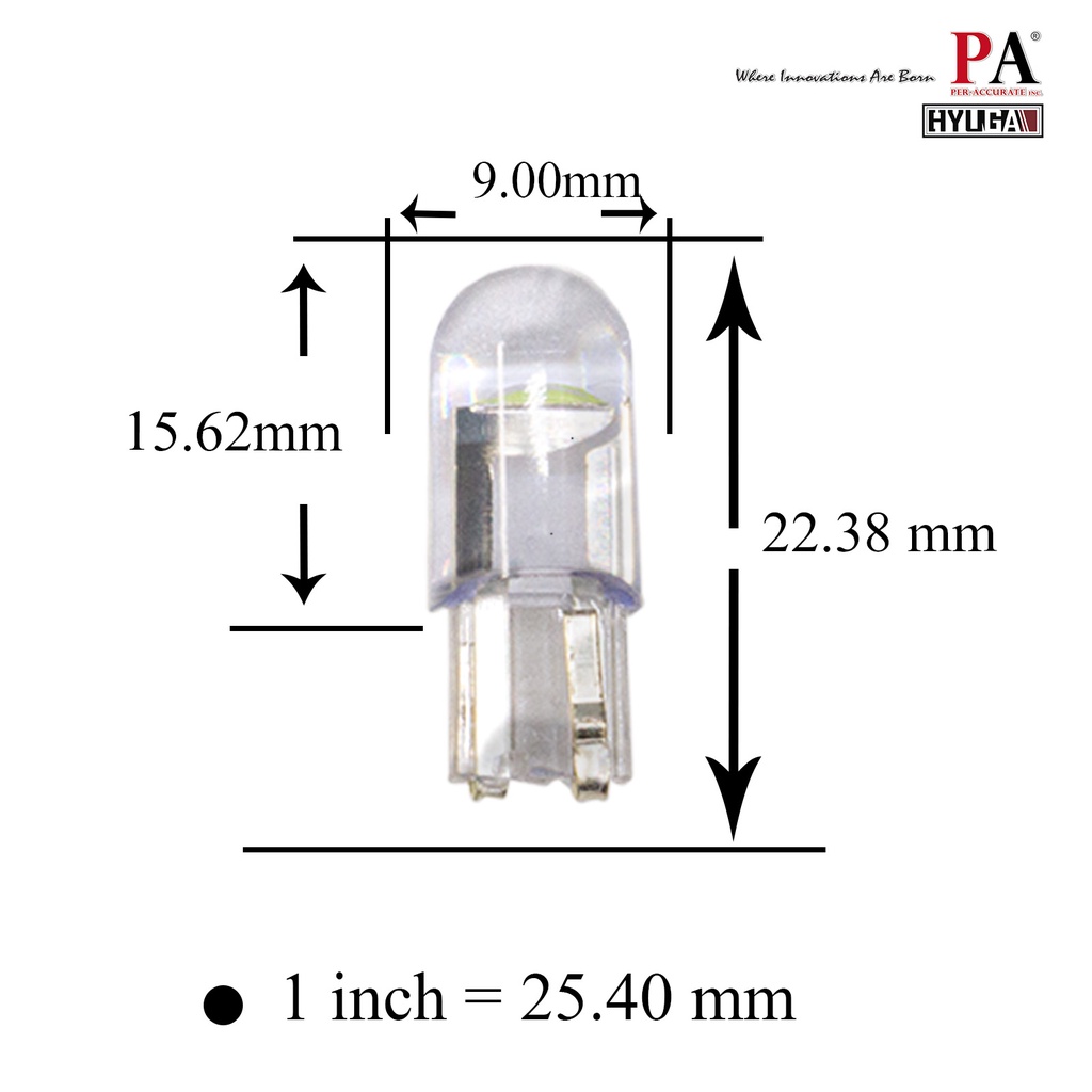 【PA LED】T10 燈炮型 COB LED 牌照燈 室內燈 倒車燈 儀表燈 定位燈 車廂燈 閱讀燈 硬殼設計, , large