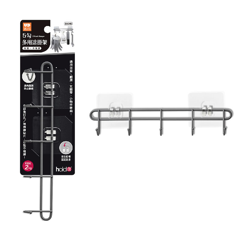 5 Hook Hanger, , large