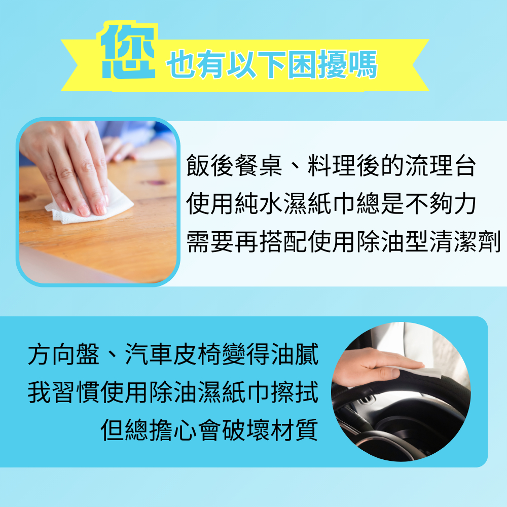 【多益得】ALL Clean酵素每日除油清潔劑、濕紙巾/, , large