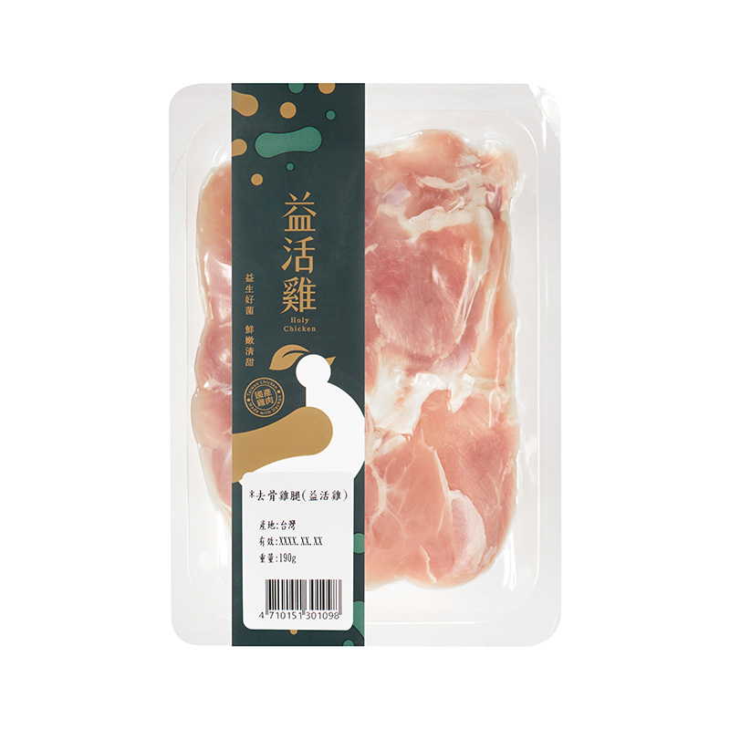 大成冷凍益活雞去骨清腿190g(箱購), , large