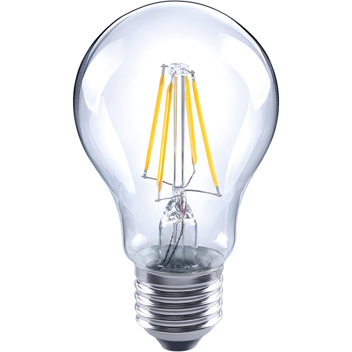 [樂施達]LED 燈泡 4W E27 節能 全電壓 黃光（A60）, , large