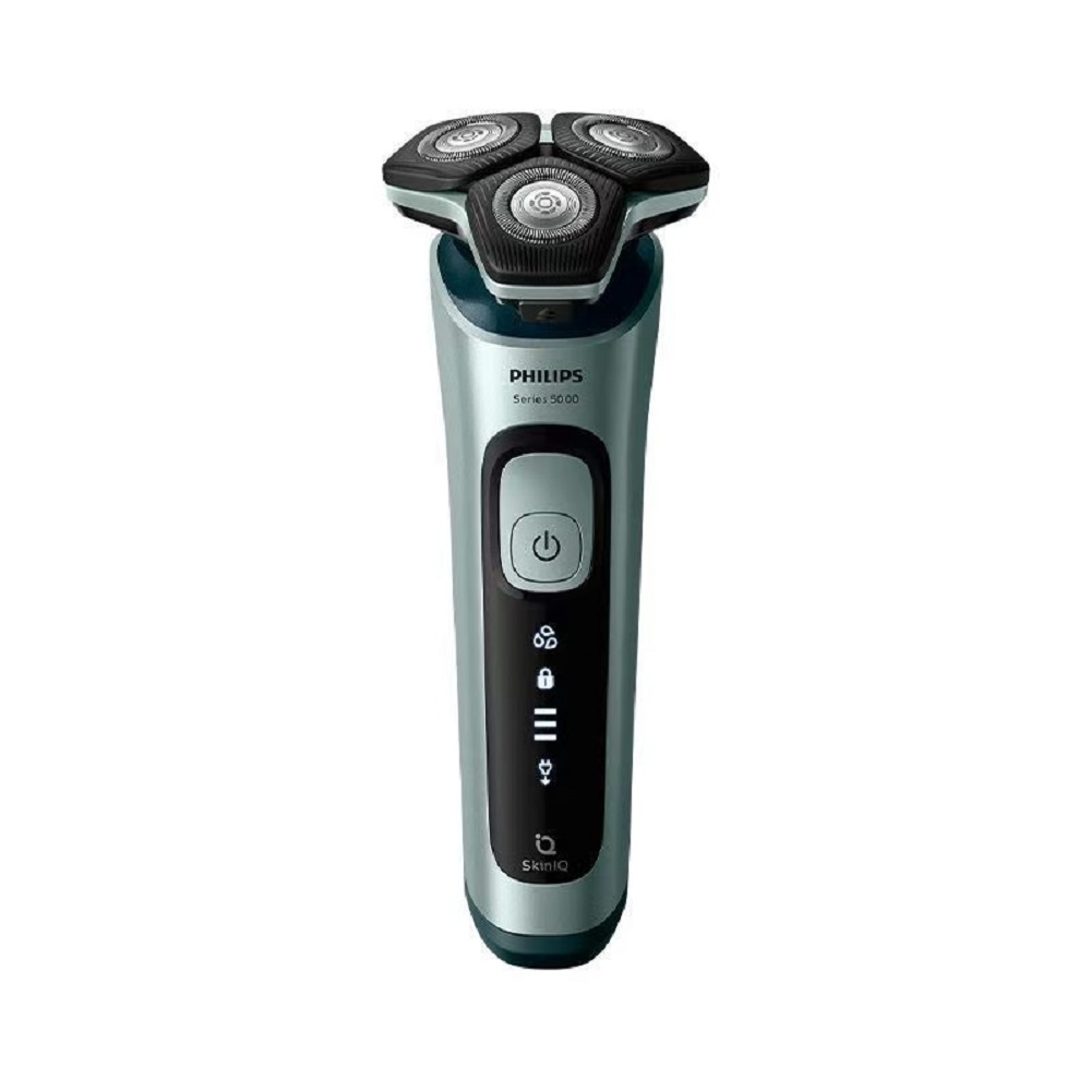【Philips 飛利浦】SkinIQ智能感應5分鐘快充乾濕兩用鼻毛修剪電動刮鬍刀 SU5799/06 買就送CME-SK500, , large