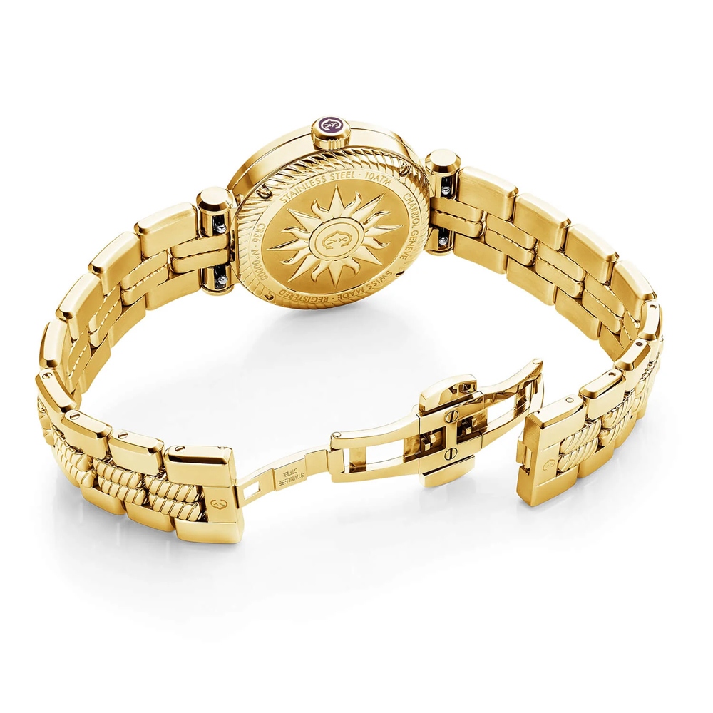 CHARRIOL 夏利豪 St-Tropez系列 時尚珍珠貝面腕錶-36mm CR36Y.924.004, , large