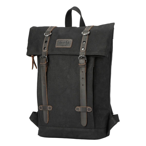Troop London-HERITAGE 帆布筆記型電腦背包TRP0425S, , large