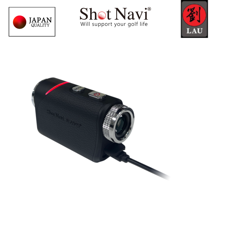 [劉氏國際]【日本品牌】 Shot Navi RAYS+ 高爾夫雷射測距儀(黑), , large