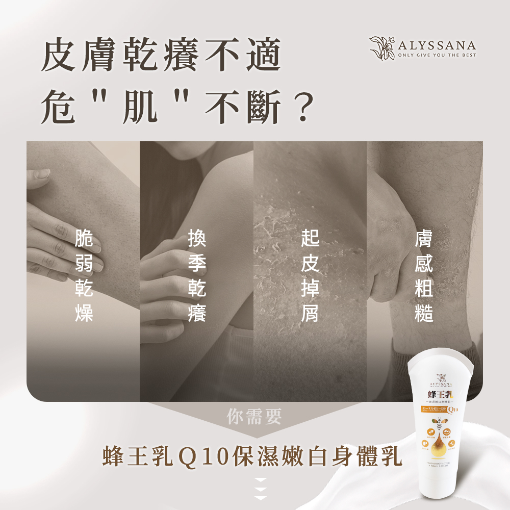 ALYSSANA Royal Jelly Q10 Moisturizing Body Milk, , large