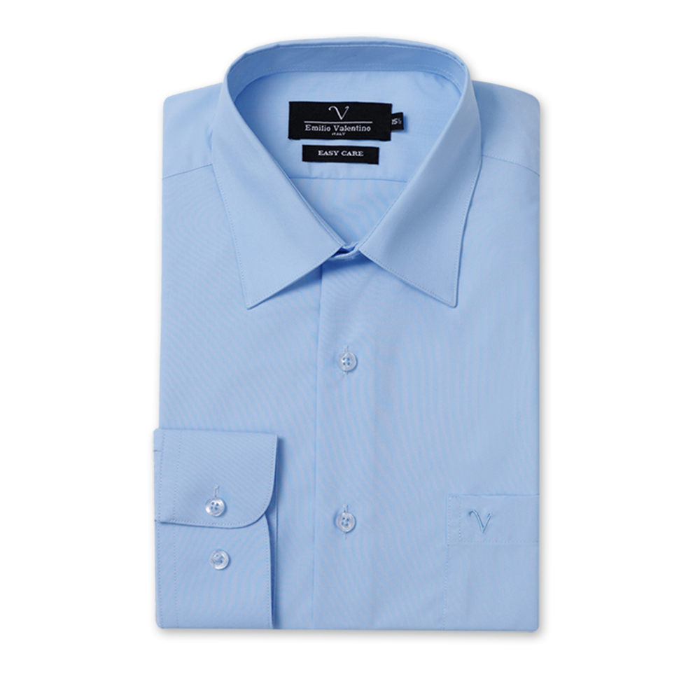 Mens Plain Smart Shirts (L), , large