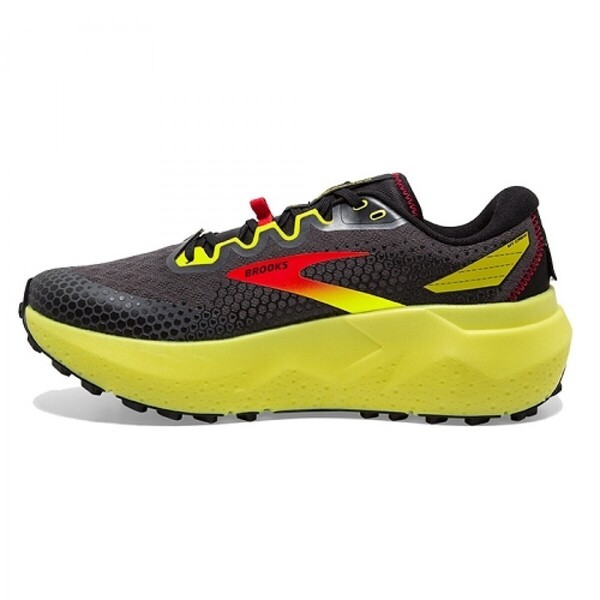 Brooks Caldera 6 男 慢跑鞋 登山 越野 戶外 火山口系列6代 穩定 黑黃 [1103791D035], , large