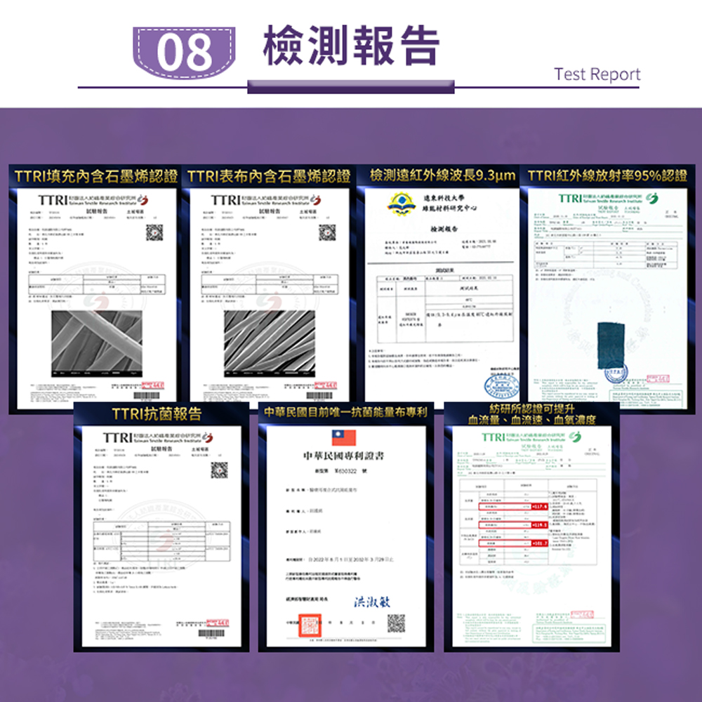 【Hilton 希爾頓】超導石墨烯磁能修復透氣枕 (P8008), , large