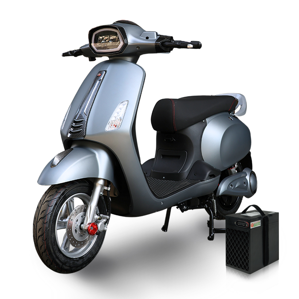 【向銓】 Mini Hero 微型電動二輪車 PEG-082 /鑛達 小偉士 消光灰(有量16Ah鋰電池版/電動自行車), , large