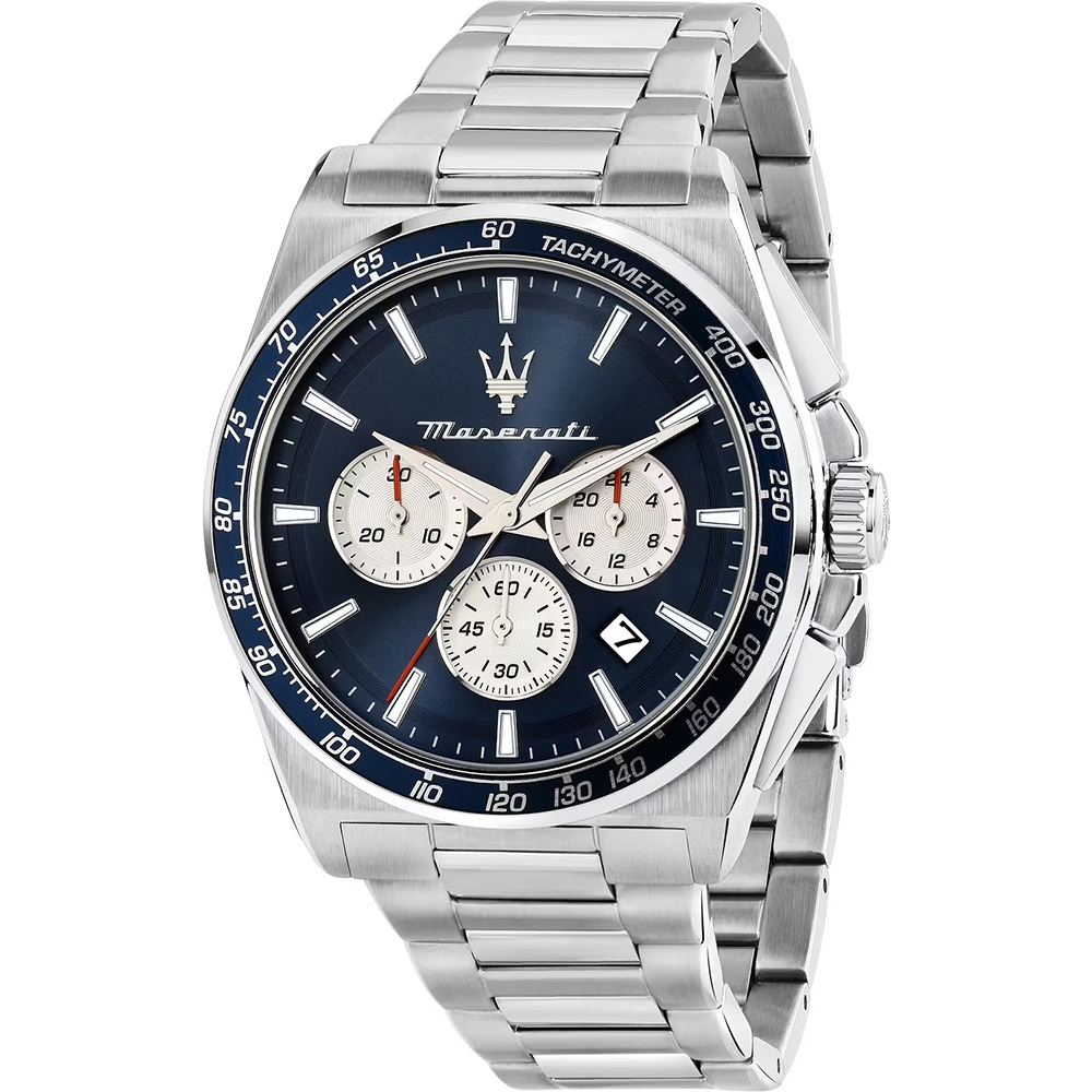 MASERATI 瑪莎拉蒂 Velocit&agrave;系列 三眼計時手錶 送禮推薦-43mm R8873652005, , large