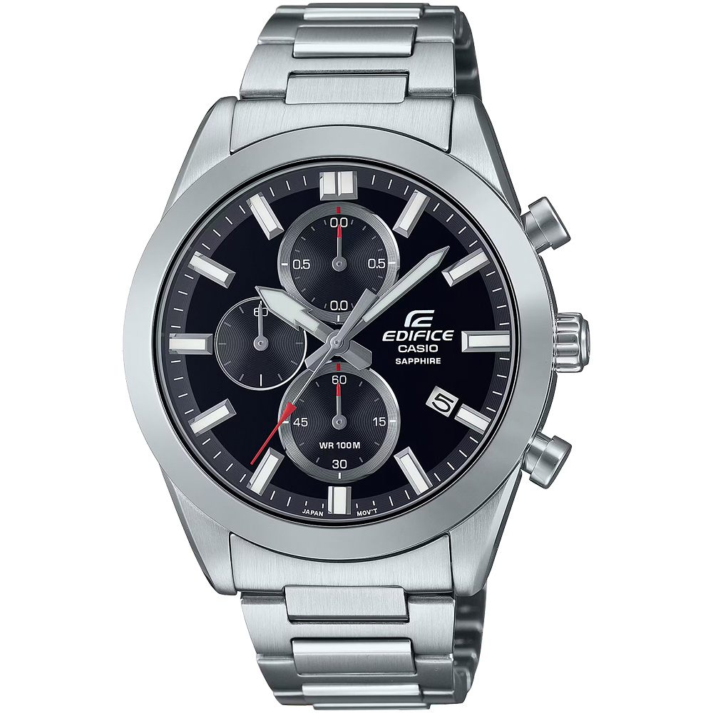 CASIO 卡西歐 EDIFICE 經典運動計時手錶 EFB-710D-1A, , large