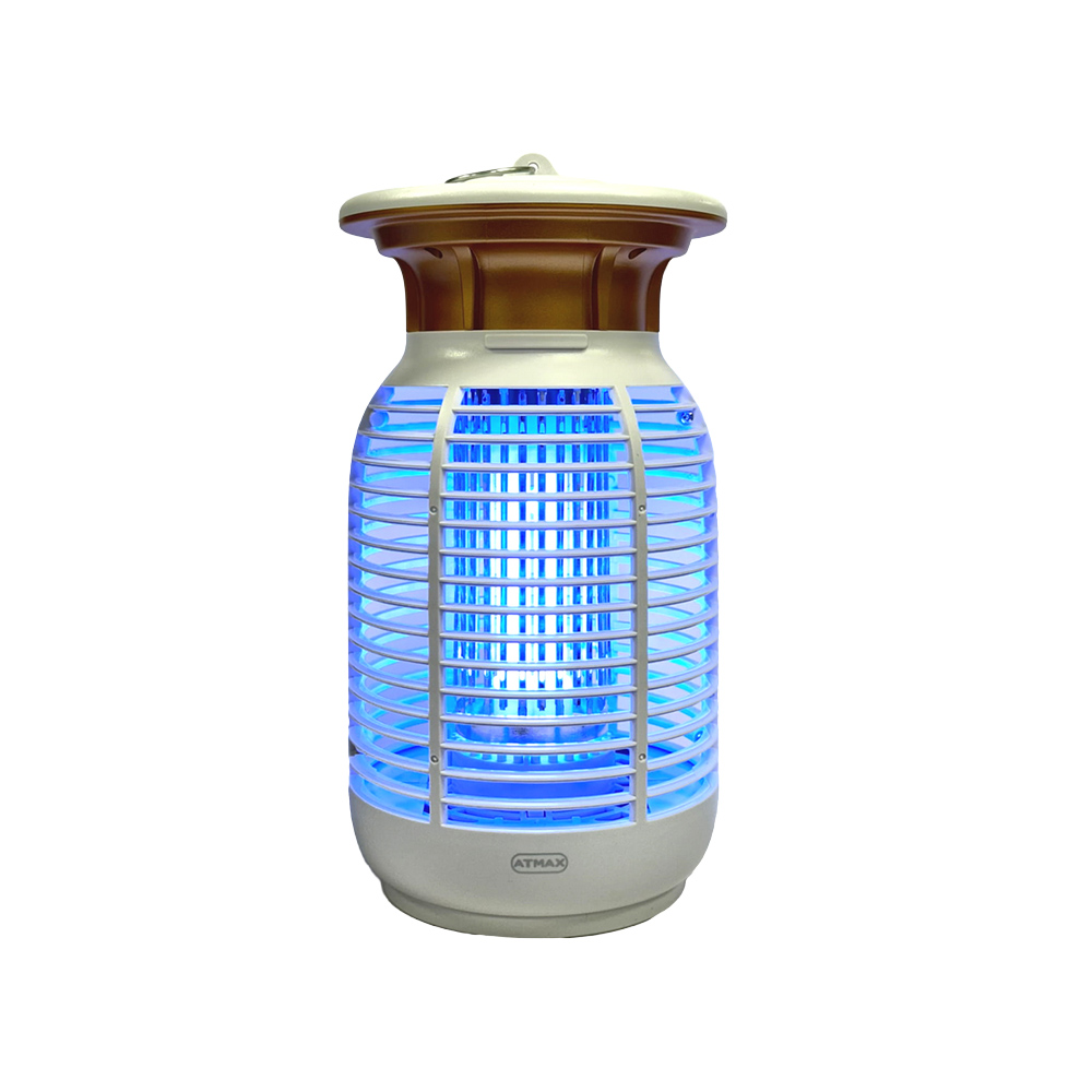 【ATMAX】強效15W電擊式捕蚊燈 電擊捕蚊燈 電蚊燈, 白色, large