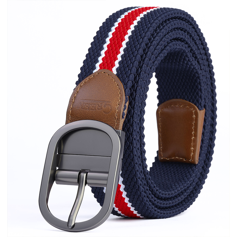 Green Golf G4587 Reversible Stretch Woven Belt, , large