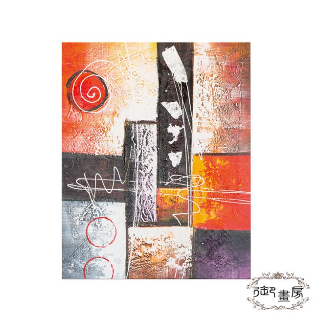 【御畫房】 手繪無框油畫-春風得意 40x50cm, , large