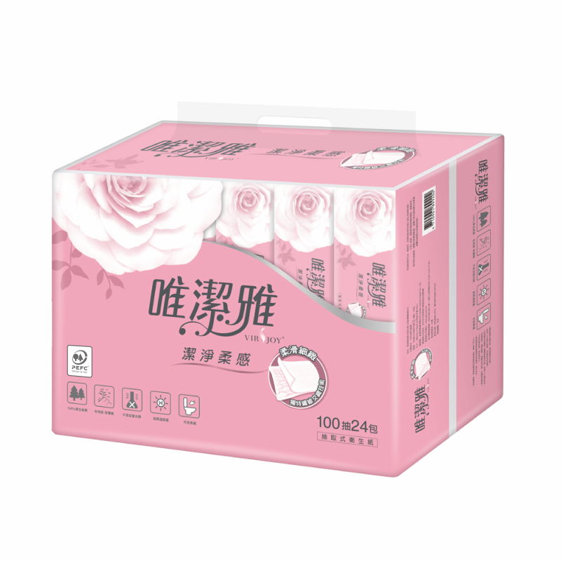 唯潔雅抽取式衛生紙, , large