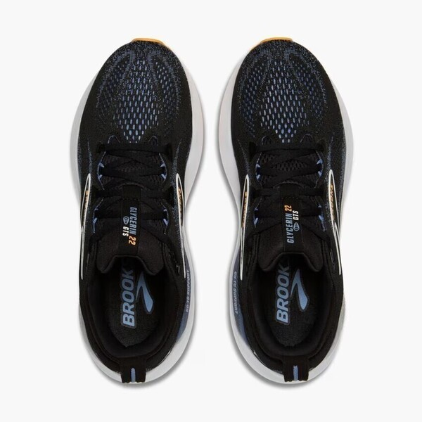 Brooks Glycerin Gts 22 男 慢跑鞋 寬楦 彈力 支撐 緩震 黑 [1104462E013], , large