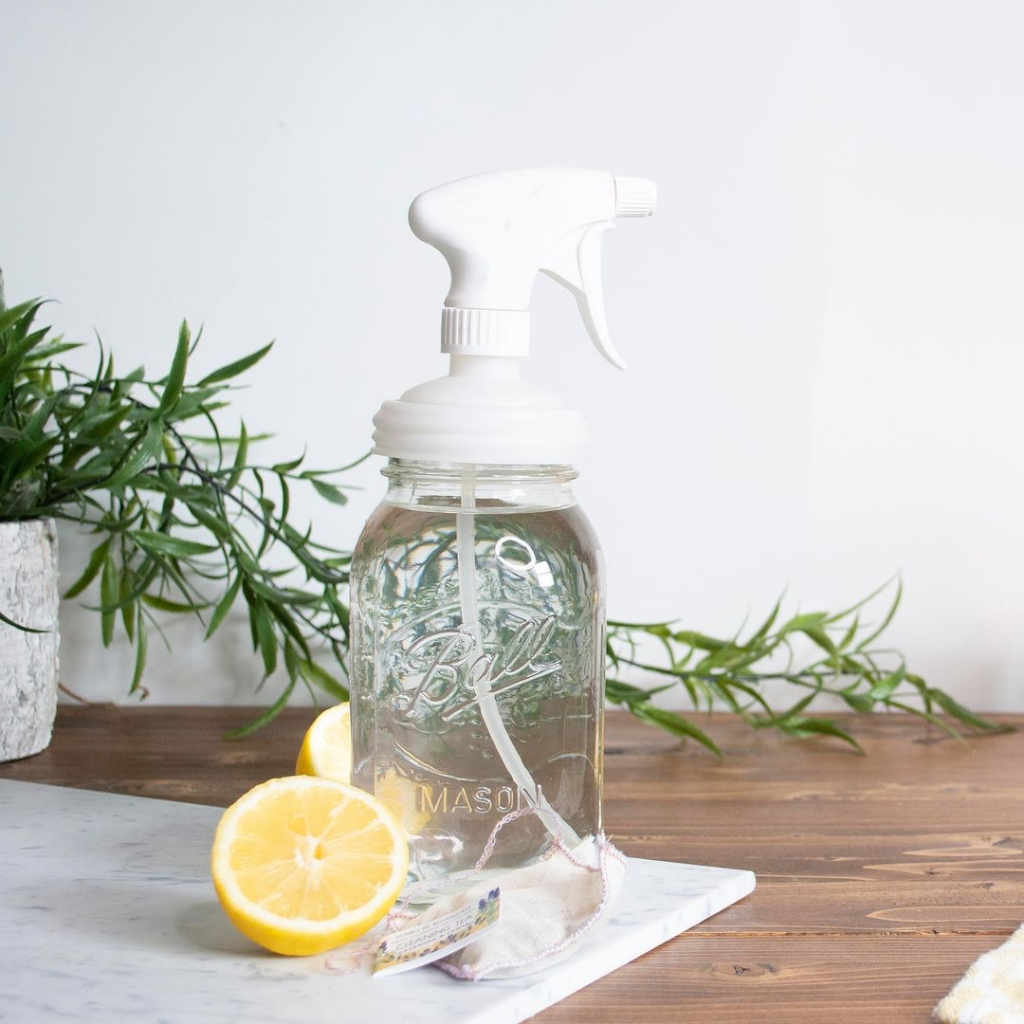 Ball&reg; 32oz/950ml 窄口噴霧瓶蓋組合 reCAP Mason Jars Sprayer 噴霧器/多功能噴瓶/酒精噴霧罐/噴水瓶/按壓噴射/澆花霧狀/清潔劑分裝瓶, , large