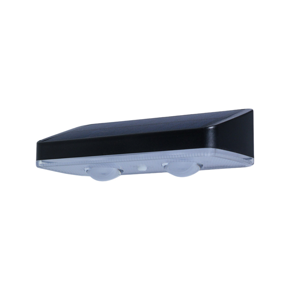 Solar-powered outdoor sensor light / tri-color lighting, , large