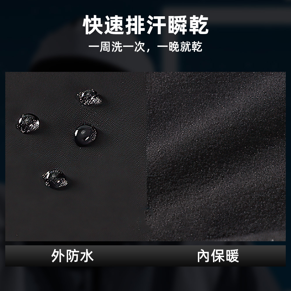 【上手家居】磁吸式防曬頭套 雪山 L號 (頭圍58-62cm)(防曬頭套/安全帽頭套/滑雪面罩/面罩), , large